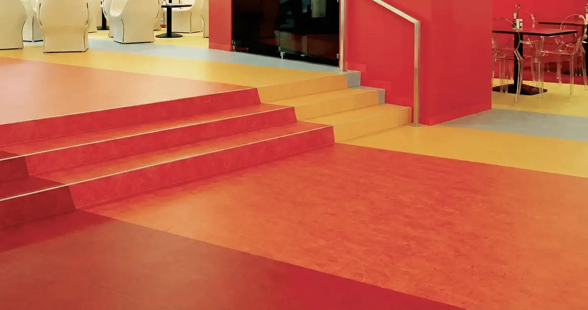 Snack bar with beautiful professionally installed linoleum flooring in Green Bay, WI